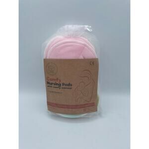 Organic Bamboo Nursing Pads 14 Pack Reusable Breastfeeding Washable New NIB